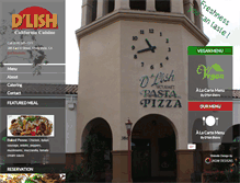 Tablet Screenshot of dlishbistro.com